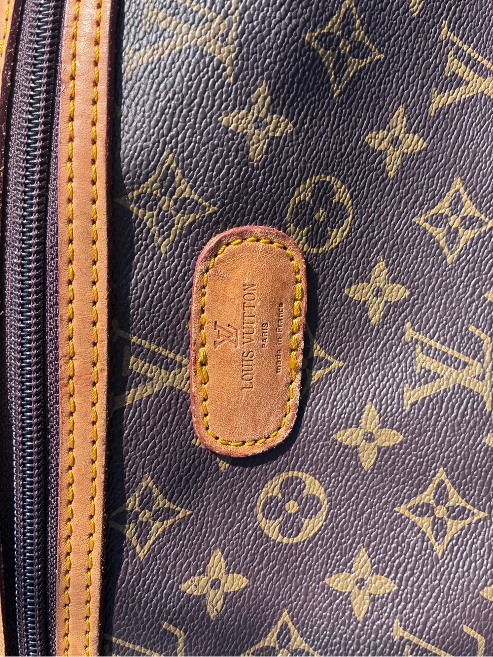 Louis Vuitton Brown Monogram Travel Garment Bag
